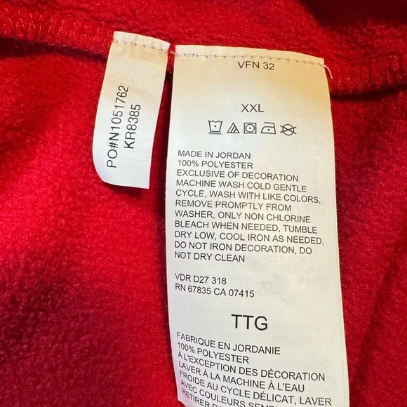 Nautica Men’s Plushy Cozy 3/4 Zip Fleece Pull Over. Sz XXL  W/CLassic Logo - Picture 6 of 8